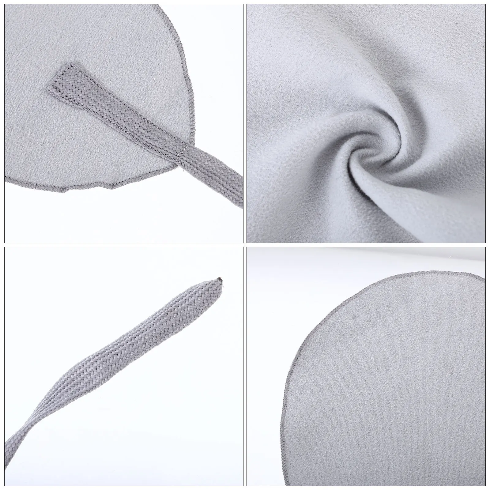 

2Pcs Musical Instrument Wiping Cloth Saxophone Clarinet Cleaner Strong Removal Ability Good Water Absorption Non-Deformed