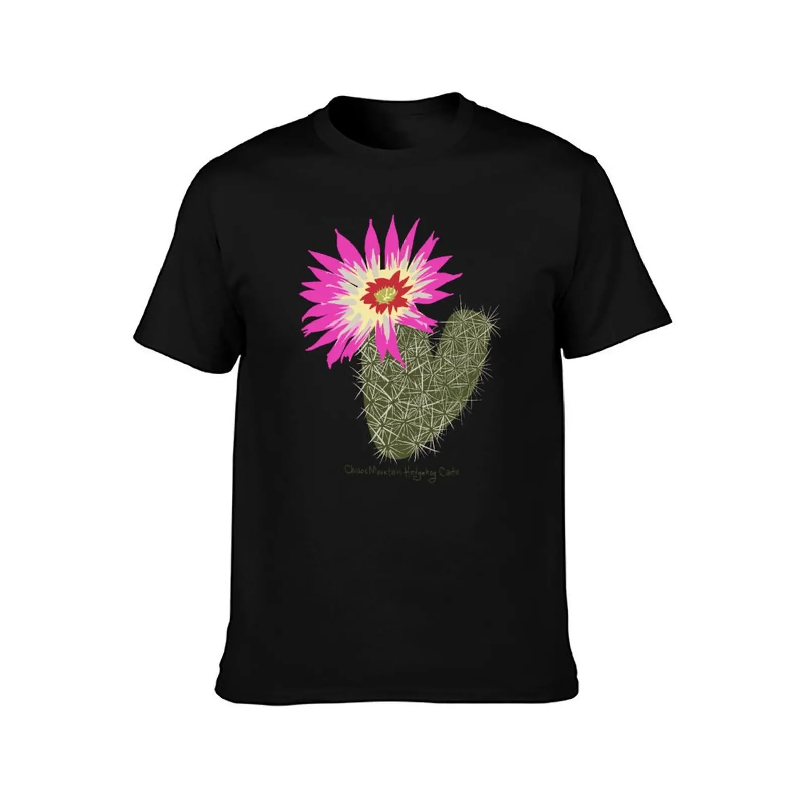 Chisos Mountains Hedgehog Cactus (Echinocereus chisoensis var. chisoensis) Texas Threatened Plant T-Shirt