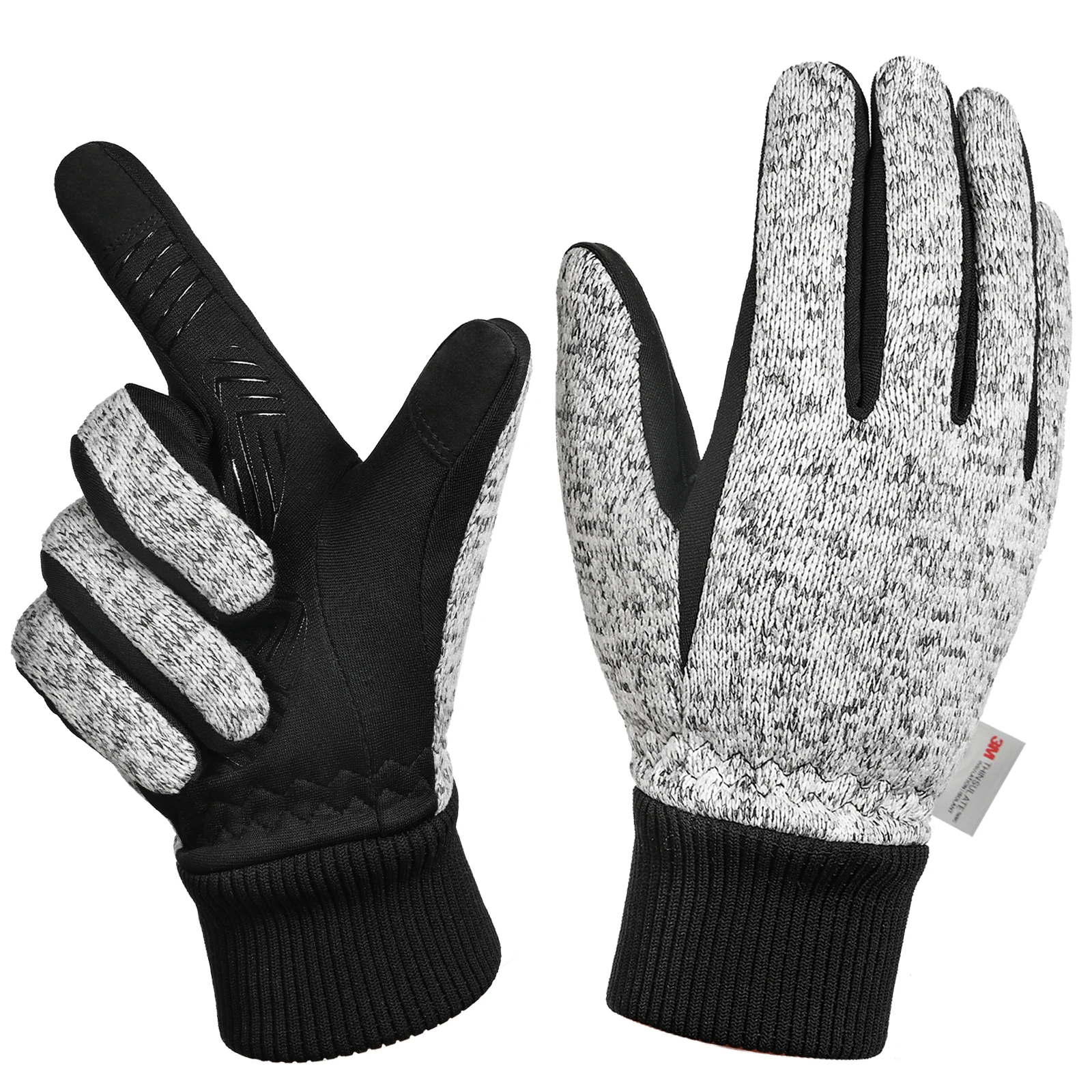 MOREOK Winter -20°F 3M Warm Gloves Cycling Outdoor Sports Running Motorcycle Ski Touch Screen Non-slip Wear-re Gloves