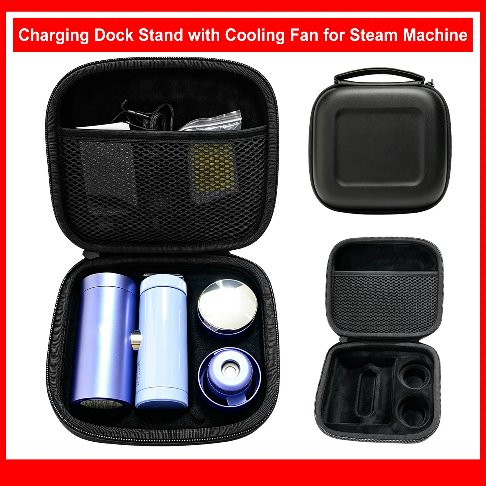 Hard Case for Shark ChillPill 3-in-1 Fan Portable Protective Storage Bag Shockproof Fan Storage Case Travel Protective Holder