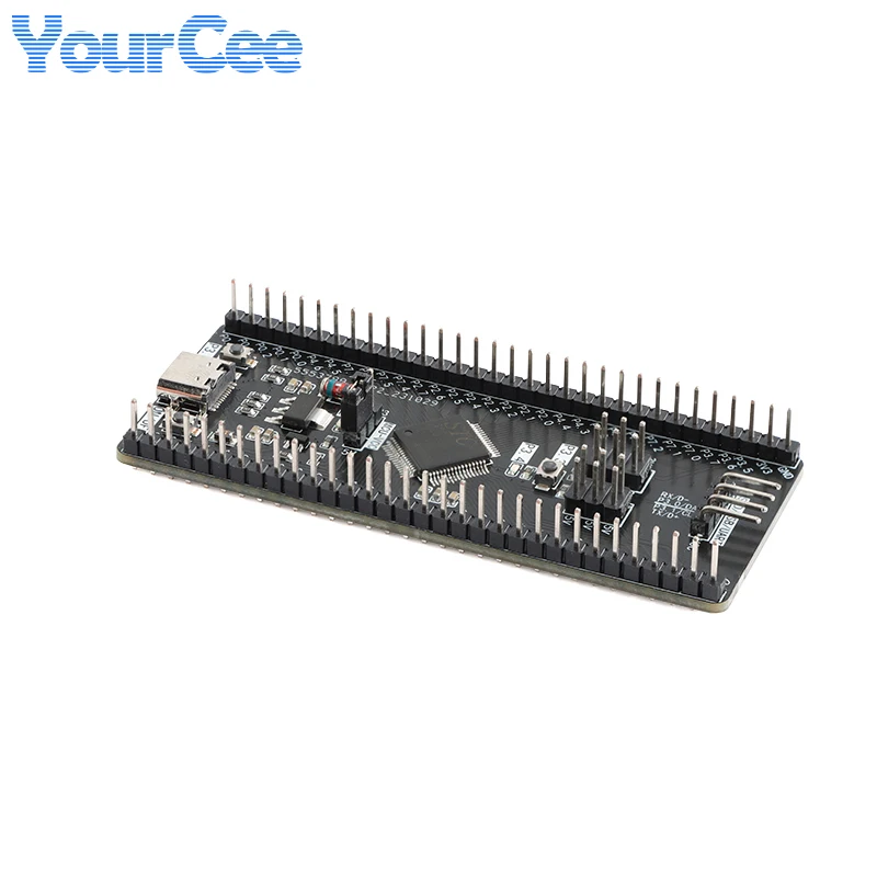 STC32G12K128 LQFP64 32 bit 8051 Microcontroller Core Learning Development Board Module Tpye C USB Download Burning Simulatio