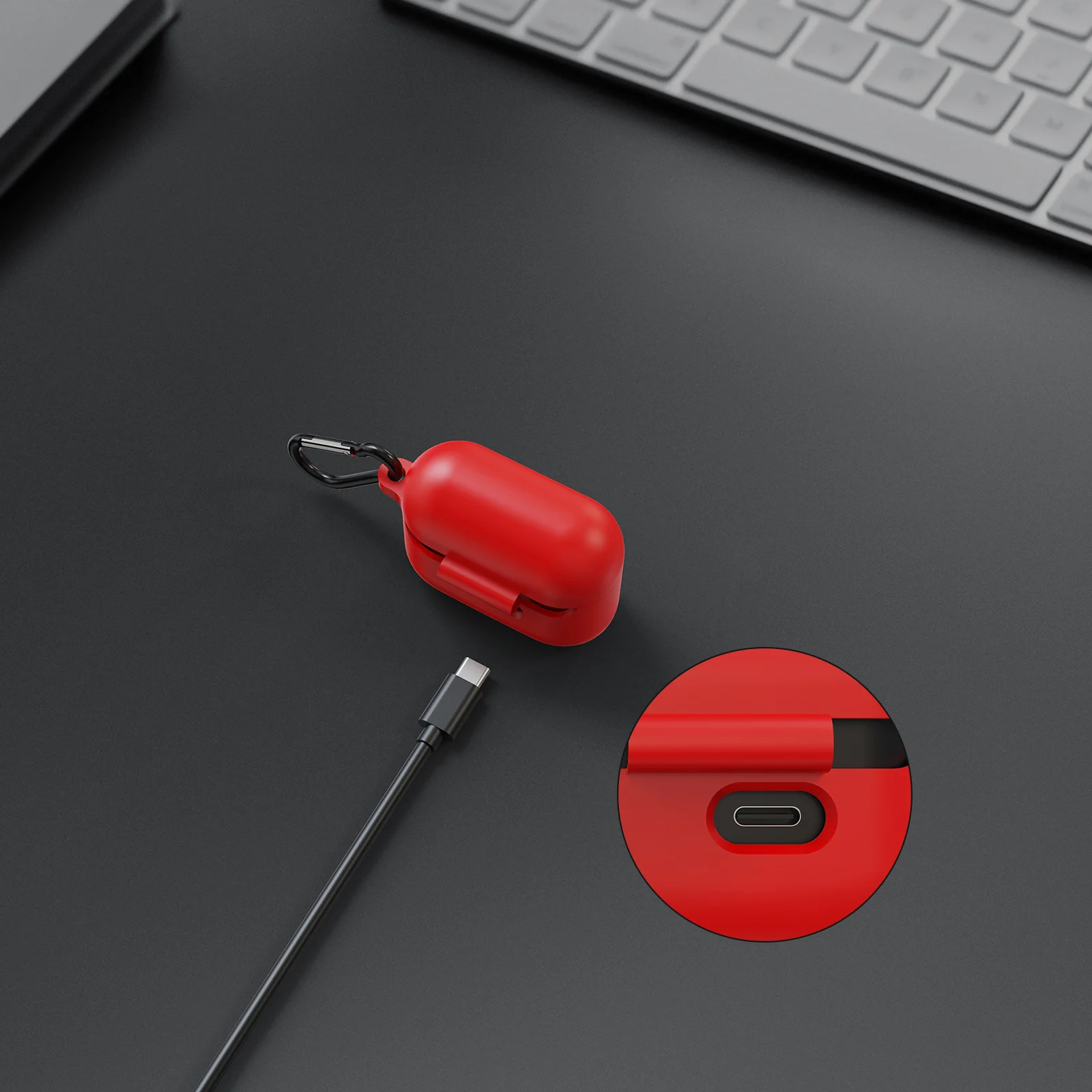 Geekria Silikon hülle Abdeckung kompatibel mit Sony Linkbuds echte drahtlose Ohrhörer, Ohrhörer Haut abdeckung