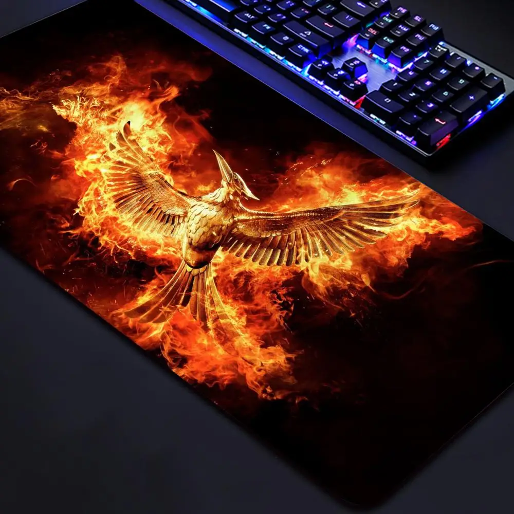 The Hunger Games Mouse Pad Large Gaming Pad XXL Desk Mat Non Slip Double Sided PU Game Mouse Computer Leather Keyboard Mat