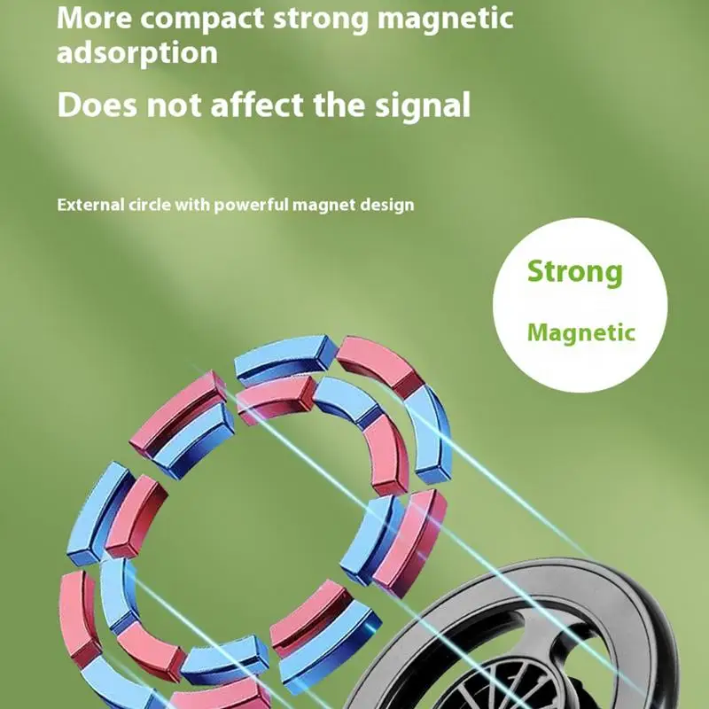 Supporto per Smartphone pieghevole per telefono magnetico supporto per telefono cellulare multifunzionale supporto girevole per Smartphone