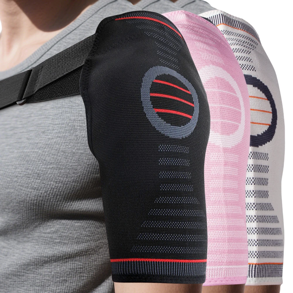 

Adjustable Shoulder Brace for Women Men Rotator Cuff,Shoulder Pain Relief,Dislocated AC Joint,Sprain,Soreness,BursitisTendinitis