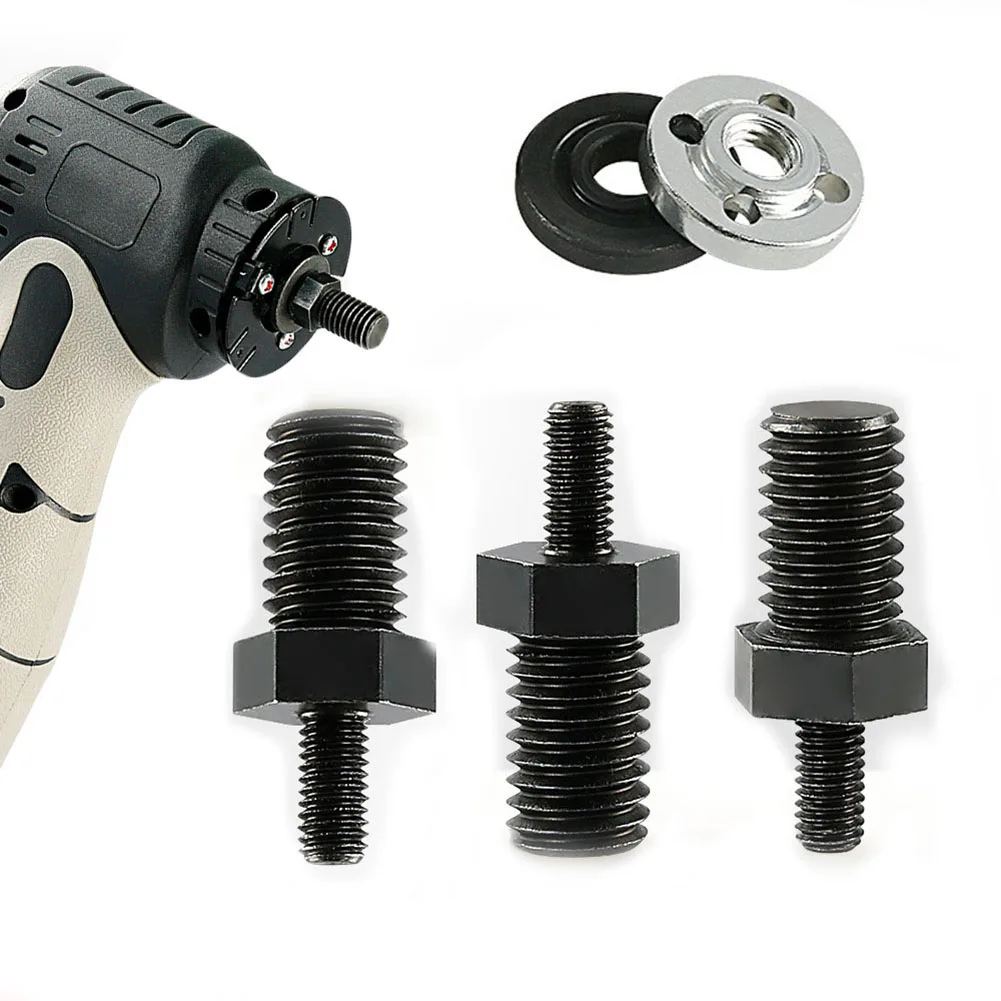 Grinding Adapter Rod M5 To M10 For Mini Angle Grinder With Pressure Plate For 3inch Electric Drill Conversion Rod