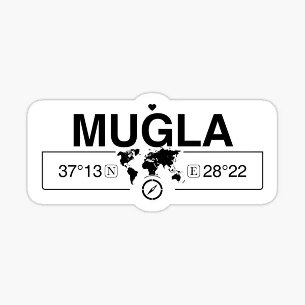 

Наклейка Mugla для Gps-карты, автомобильная наклейка 17 см