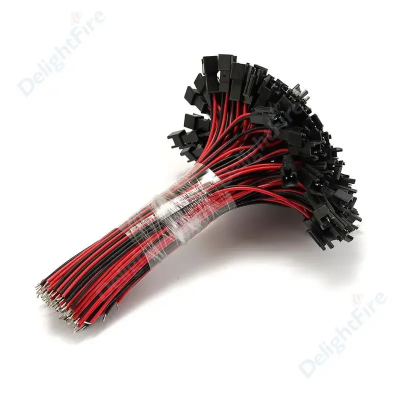 2/3/4/5/6pin 22/20AWG SM JST LED Connector Cable 2 Pin LED Strip Wire Connectors for RGB WS2812B Pixel Light Module Solar Panel