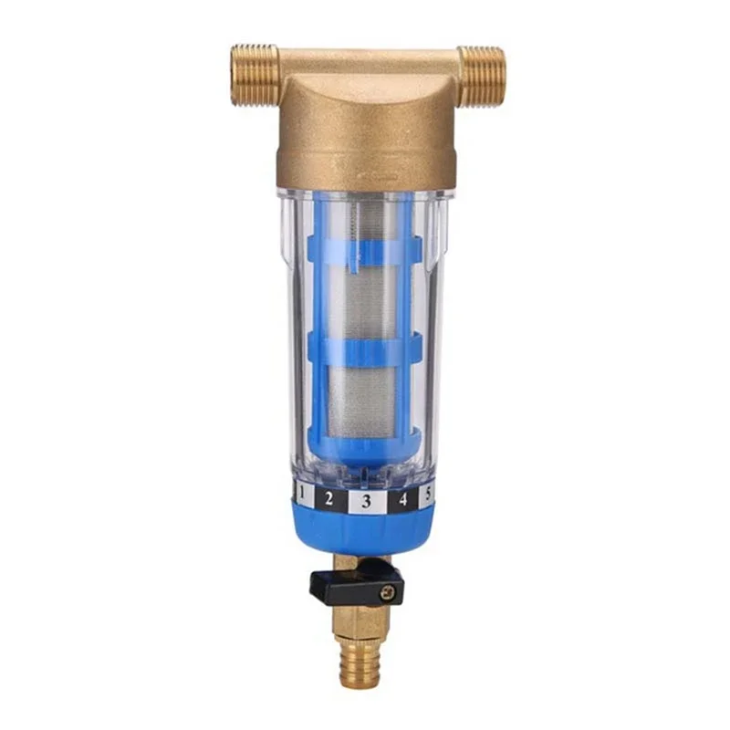 New Stainless Steel Kitchen Tap Water Purifier Household Filter Filter Screen Easy to Install Water Filter