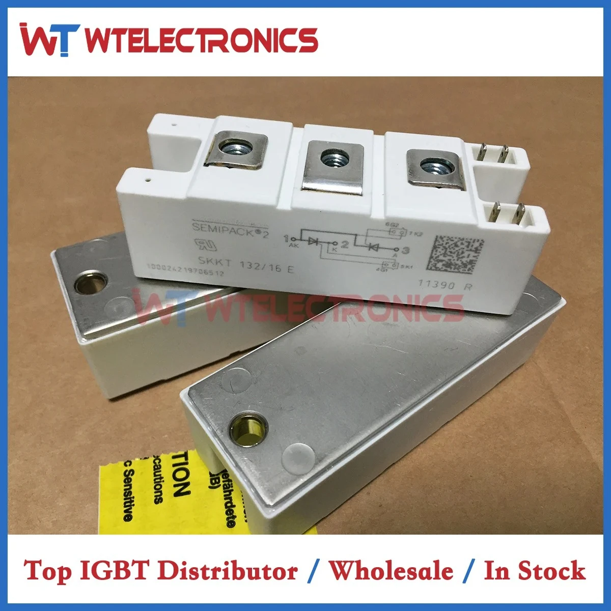 

SKKT132 16E Original IGBT Module SKKT13216E SKKT 132 16E
