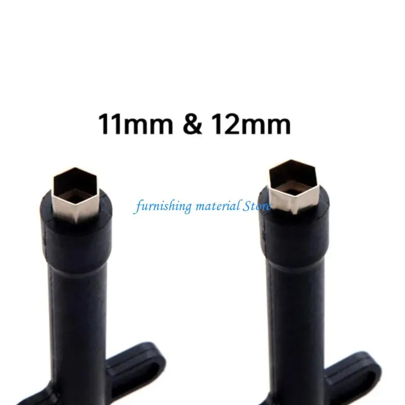 Y5GD Schraubenschlüssel zur Befestigung des Hufeisenhahns 9/10/11/12 mm Montagesockel Entfernen Sie die Installation