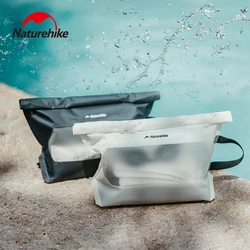 Naturehike Toiletry Bag IPX8 Waterproof For Women Reusable Storage Bag Zipper Cosmetic Bags Portable Travel Make Up Wash Bags