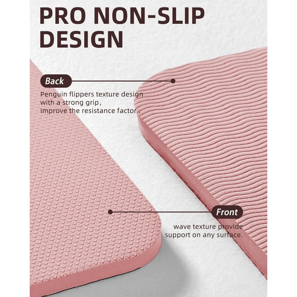 سجادة يوجا TPE واسعة جدًا غير قابلة للانزلاق مقاس 72 × 32 بوصة مع حقيبة حزام للتمرين المنزلي واللياقة البدنية