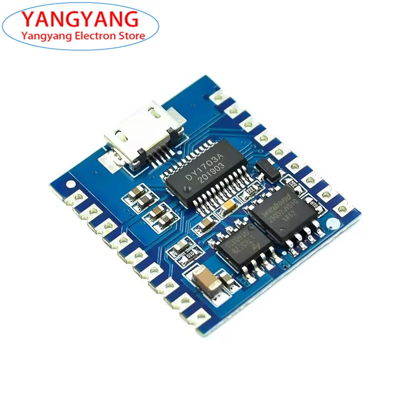 New DY-SV17F MP3 Player Module Voice Module 4MB Voice Playback IO Trigger Serial Port Control USB Download Voice Playback Board