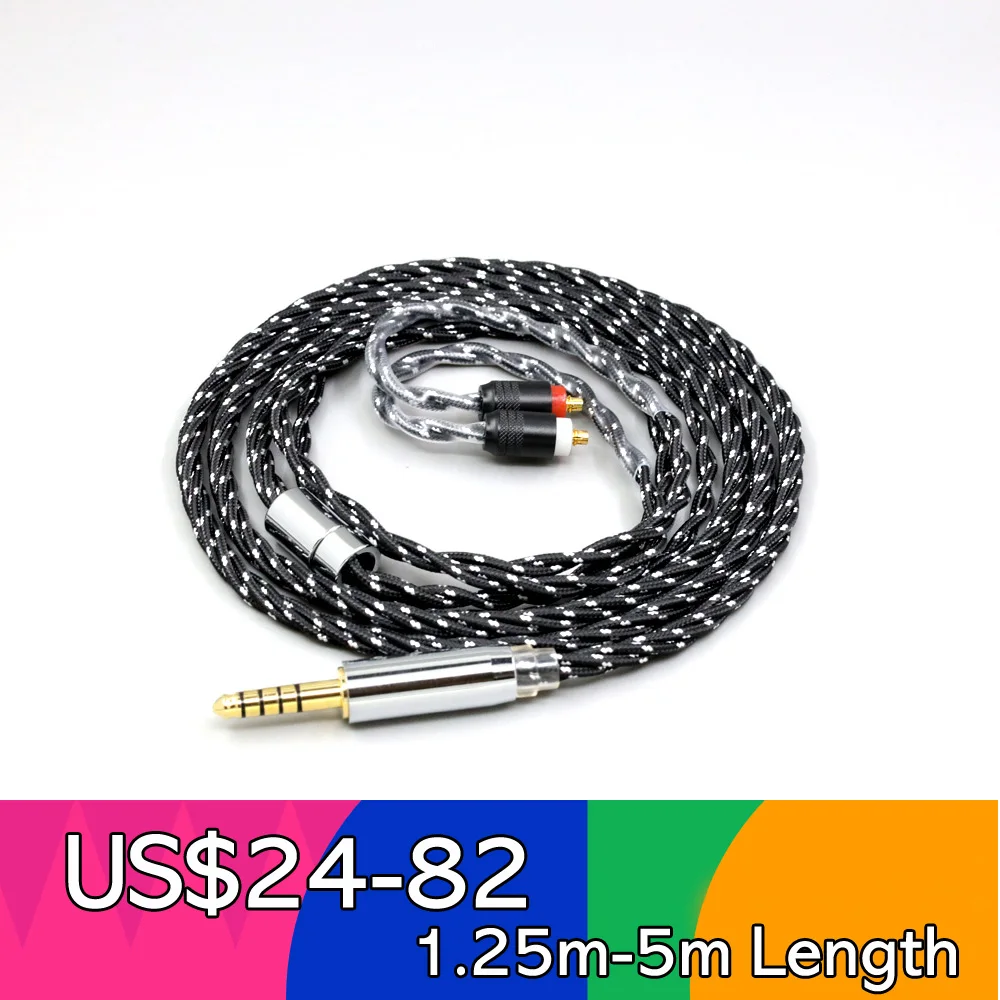 

OCC Mixed OFC Twisting Nylon Earphone Cable For Sony IER-M7 IER-M9 IER-Z1R Headset LN008749