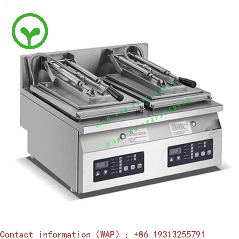Automatic Fried Gyoza Bun Cooker Electric Dumpling Pancake Frying Machine Samosa Empanada Fryer Steak Griddle