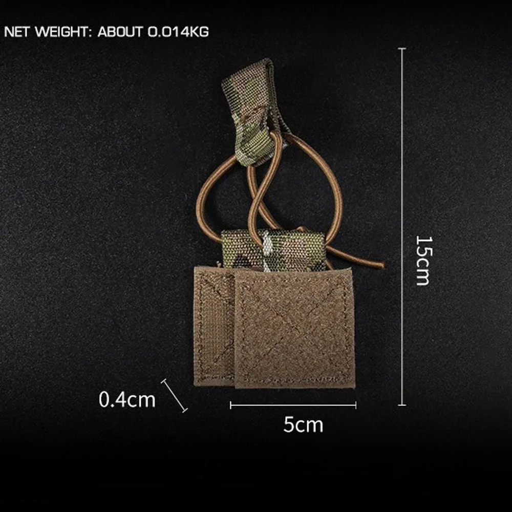 Chiusura Radio Magazine Retention Hook Loop fibbia fissa cinghie elastiche Outdoor Chest Rig MK3/MK4 D3CRM accessori