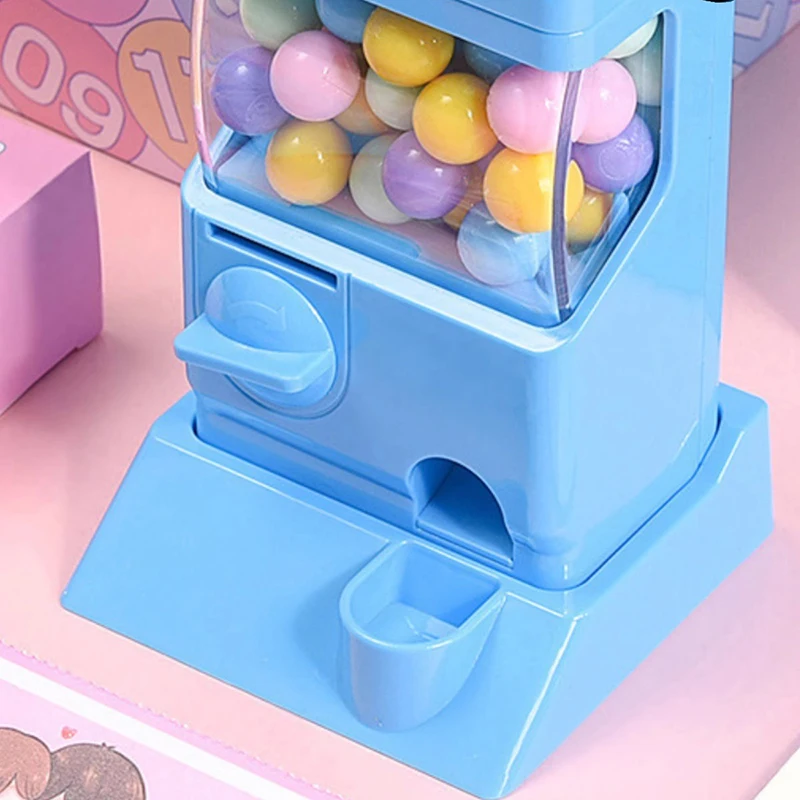 Candy Dispensing Machine Money Saving Box Children Piggy Banks Candy Vending Machine Safes Coin Egg Twisting Machine Gift Ideas