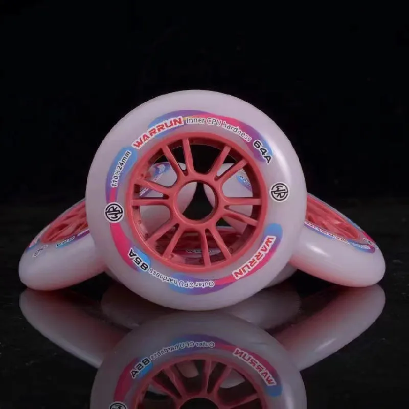 Professional Speed Skating Wheel Inline Speed Skates Wheels for MPC XXFirm 85A 64A dual core Track Race 90mm 100mm 110mm 125mm