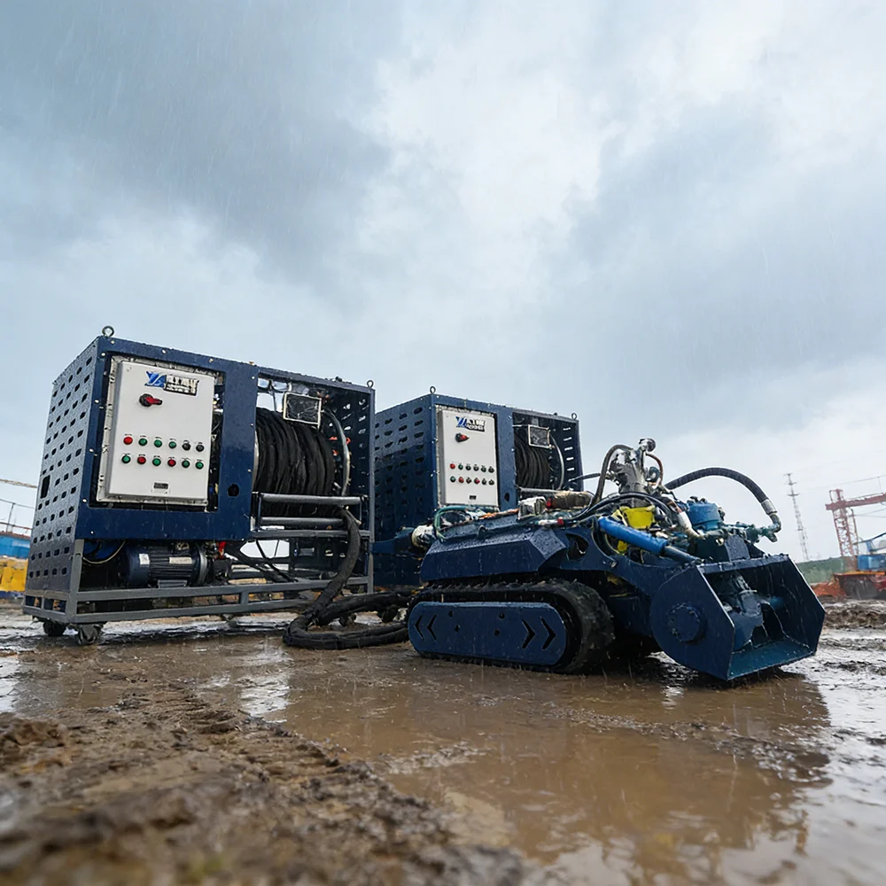 Dredging Robot Suitable for Municipal Pipe Network Detection and Dredging