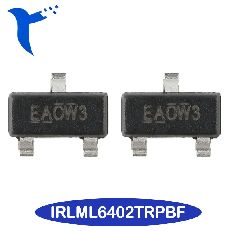 New Original IRLML6402TRPBF SOT-23 P Channel 20V/3.7A Chip MOSFET