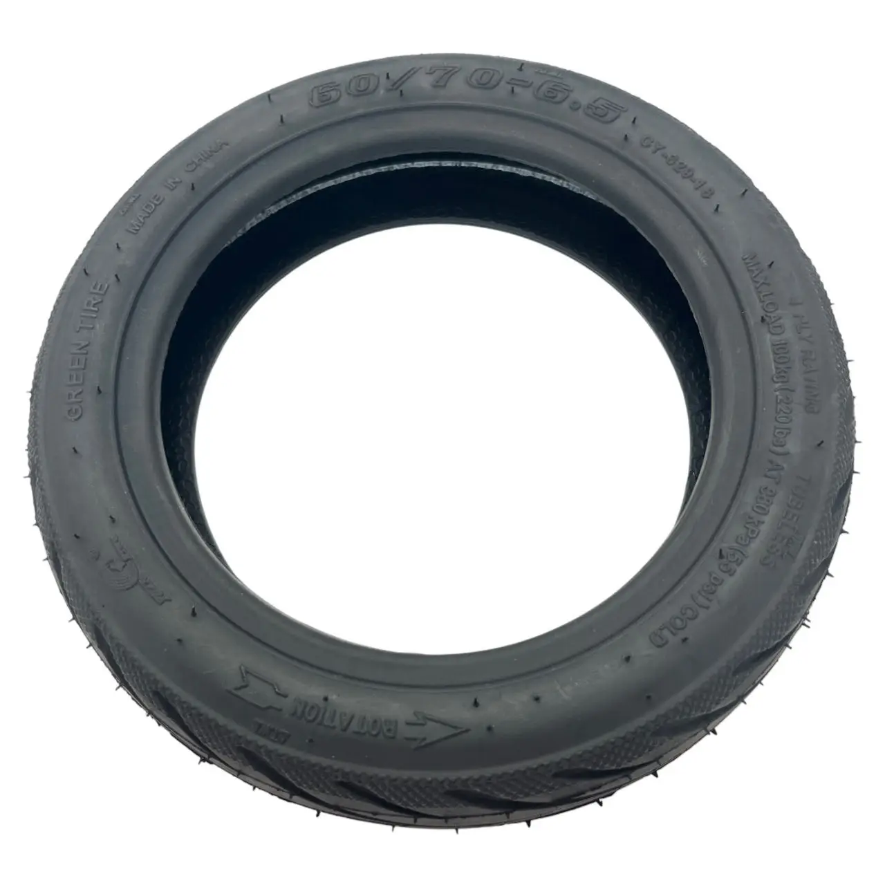 10 بوصة XM Mi5pro Mi5 إطارات دون أنابيب 60/70-6.5 بوصة جل Yuanxing ما بعد البيع استبدال إطار سكوتر