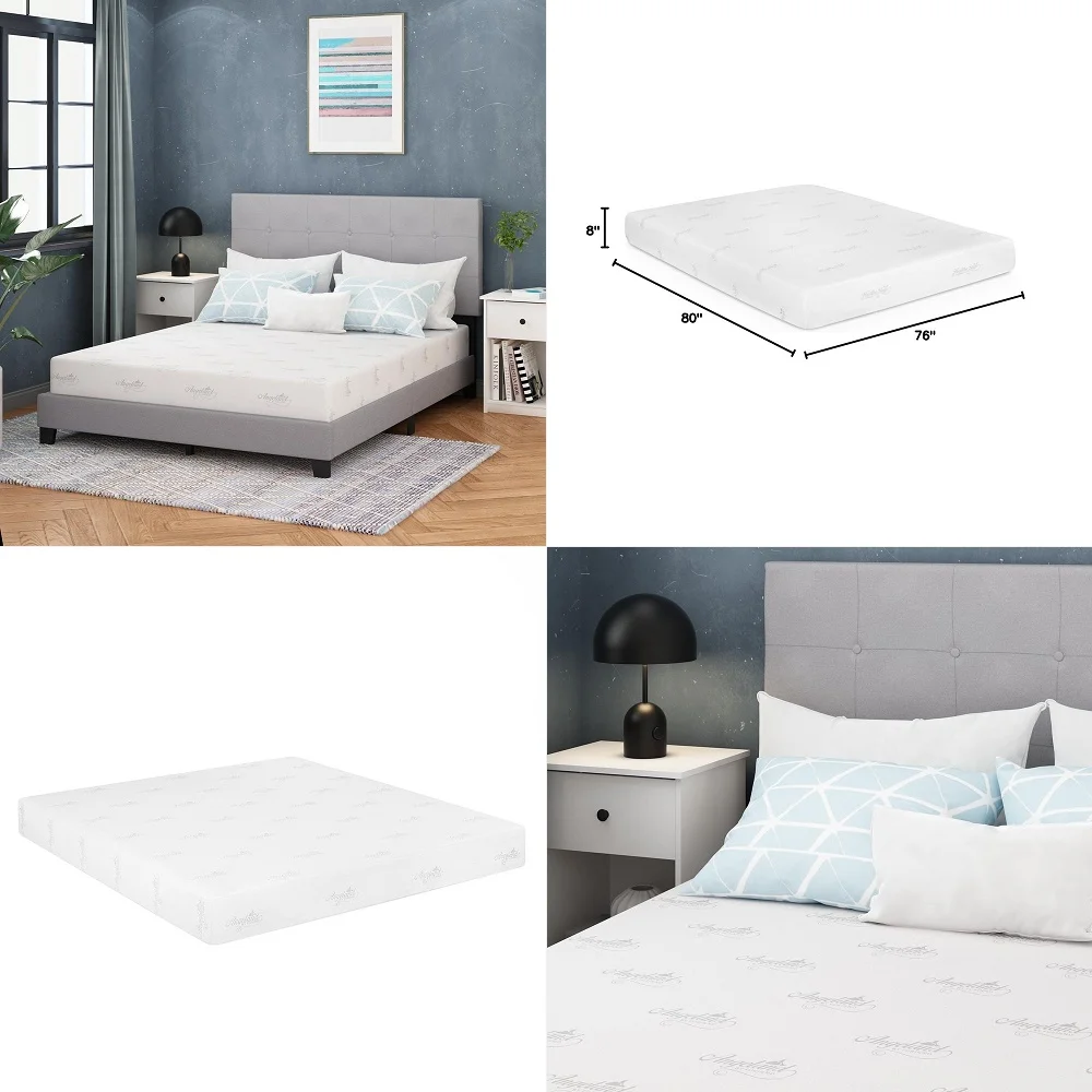 

Monterey Full Size 10inch Med Firm Mattress. Fiberglass Free. Made in USA. Breathable HyPURGel Sleeps Cool. CertiPURUS