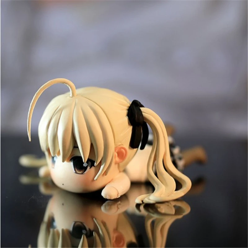 Sexy Anime Figure Anime Kamado Nezuko Yosuga no Sora Kasugano Sora Lying Ver Girls PVC Action Figure Model Car decoration Toys