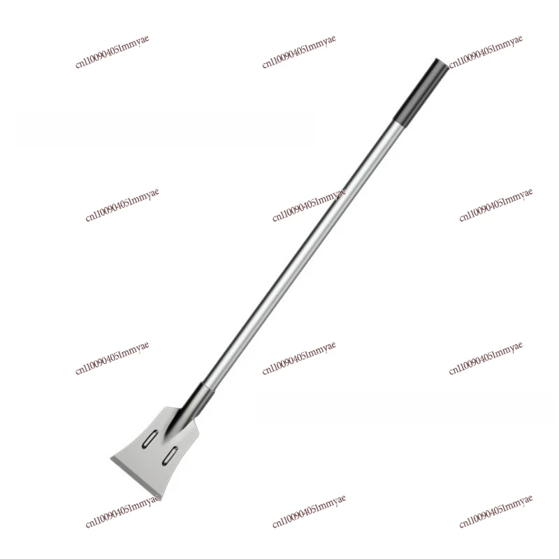 Wall Shovel Decoration Cleaning Shovel Integrated Welding Manganese Steel Shovel Head Wooden Handle High Hard Ground Cleaning