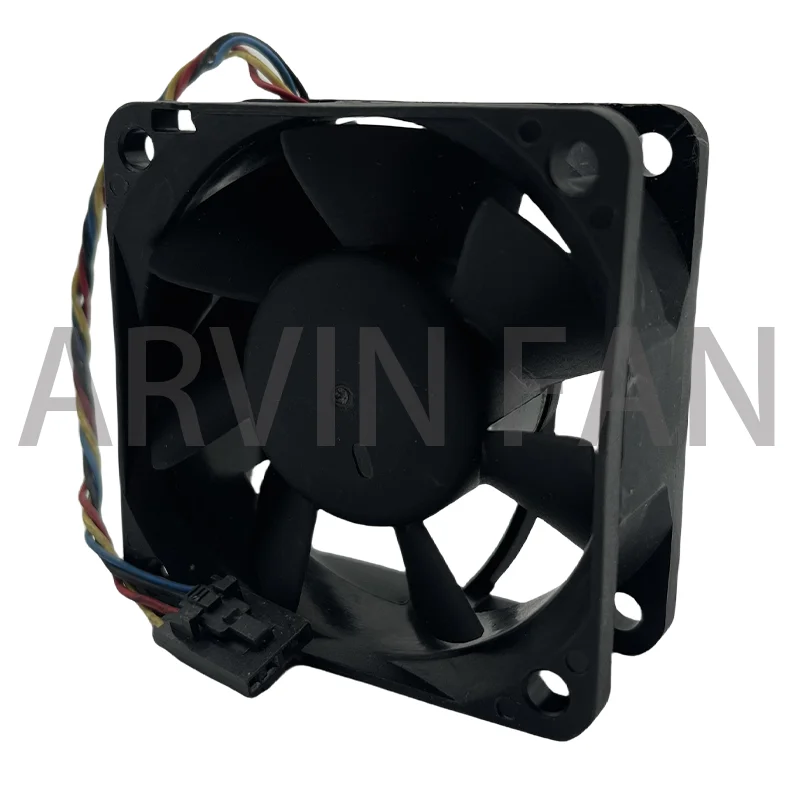 Ventilador de 60mm 6cm 6025 Rolamento de esferas duplo Ventilador PWM de 4 fios DS06025B12L 12v 0,30a Ventilador de resfriamento de servidor