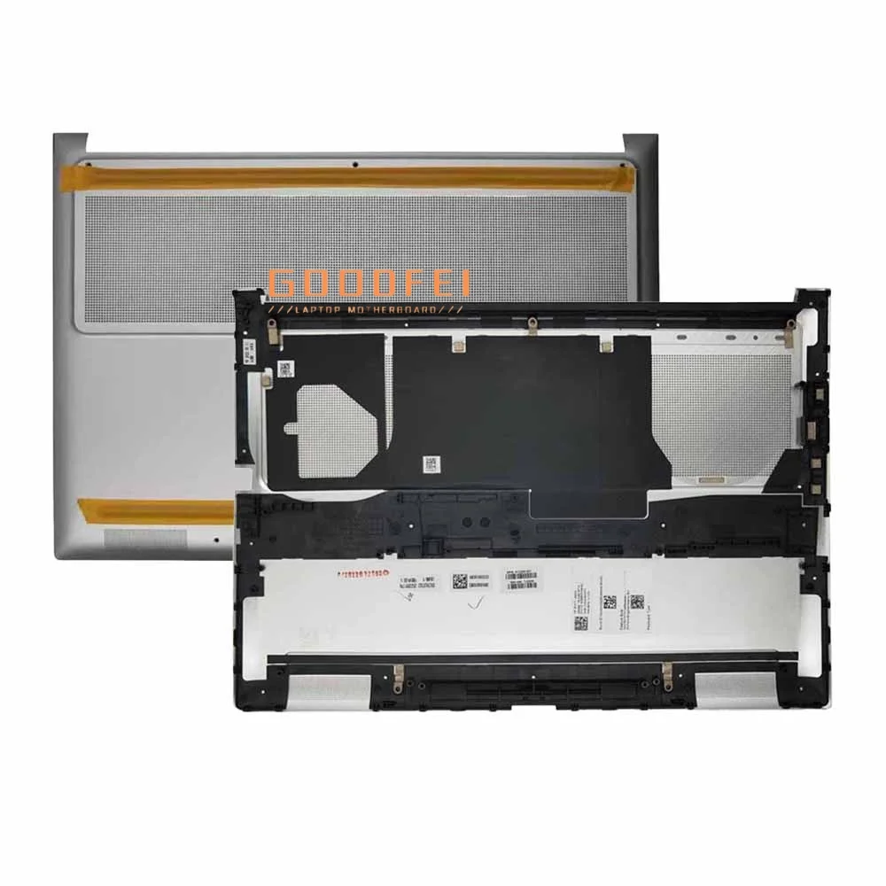 ENVY 16-H 16-T TPN-C159 جديد لـ HP الفضة دفتر الغطاء السفلي السفلي قاعدة حافظة الكمبيوتر المحمول الإسكان الملحقات N13384-001 #1