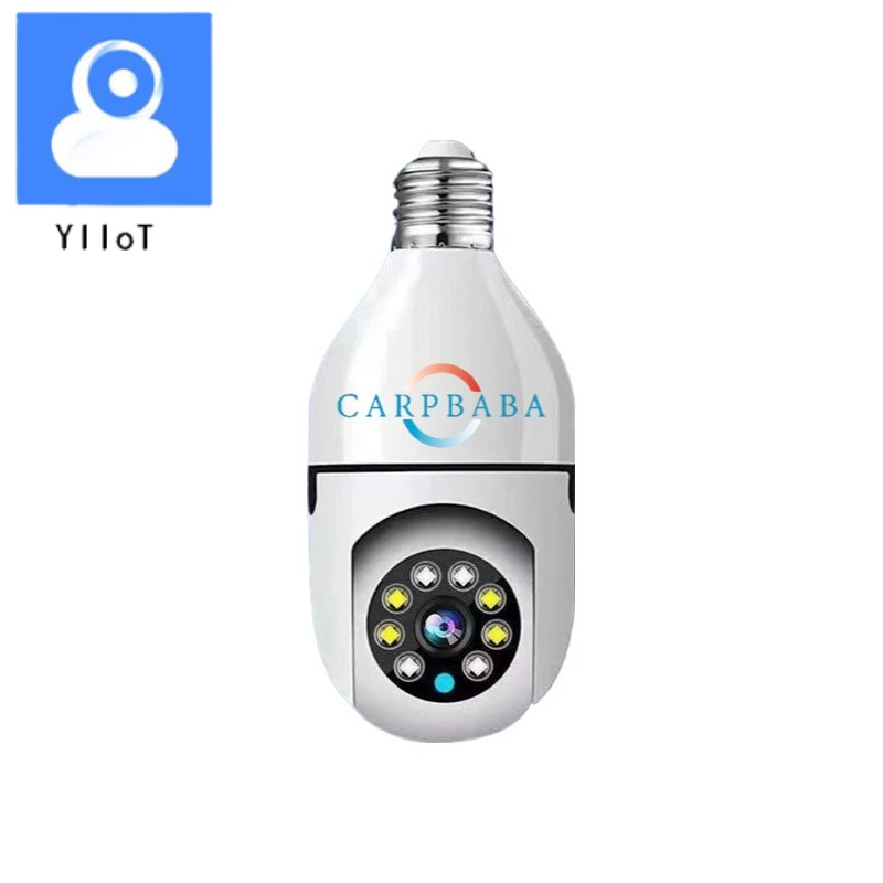 

Q16S YIIot Home Wireless WiFi Light Bulb Camera 360 Degree Mobile Phone Remote High Definition Full Color Network Monitoring