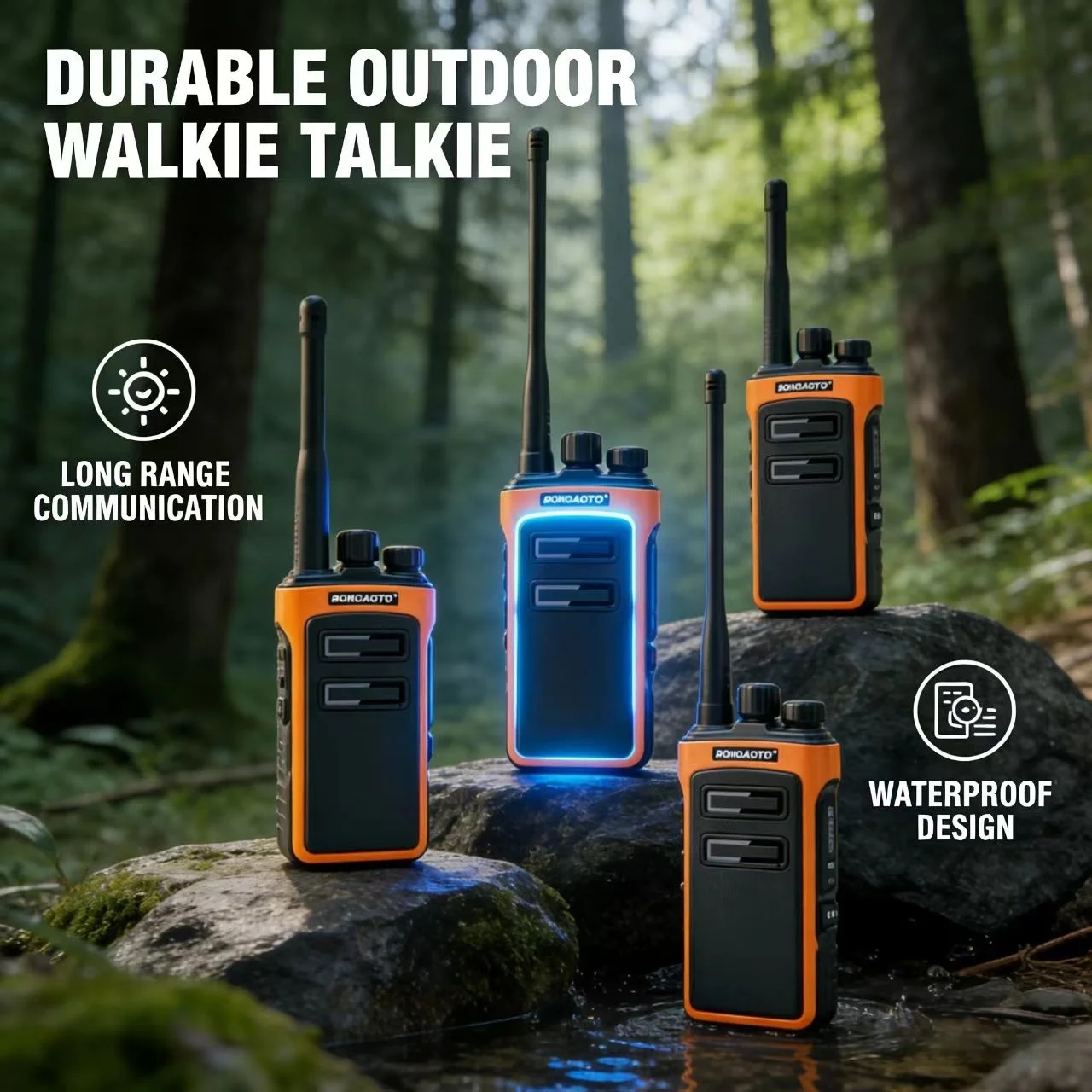 DMR Digital Walkie Talkie Encryption UHF Two Way Radio Long Battery Life Long Range Transceiver 16CH VOX for Ham Radio Emergency