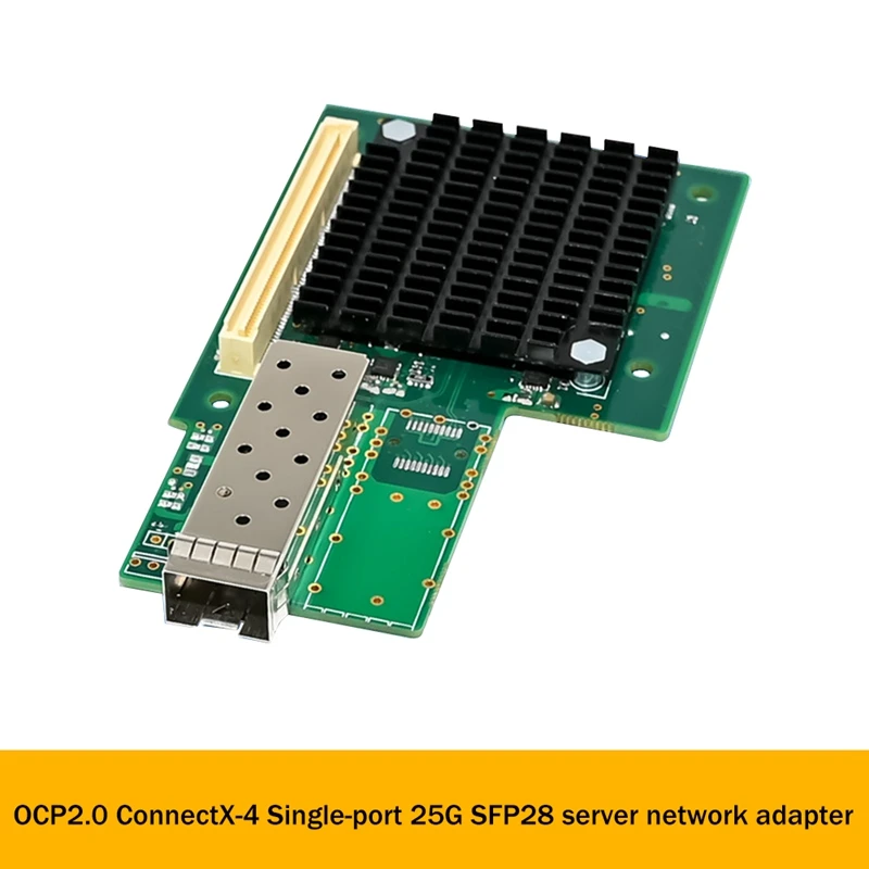 

OCP2.0 Mellanox X-4 Single Optical Port Network Card 25G SFP28 Server Network Card SFP28 Fiber Optic Network Card