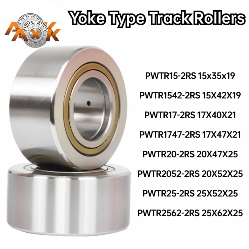 Yoke Type Track Rollers PWTR 15 - 2RS 15X35X19 PWTR 17 20 251542 1747 2052 2562 2RS  Supporting Roller Bearings