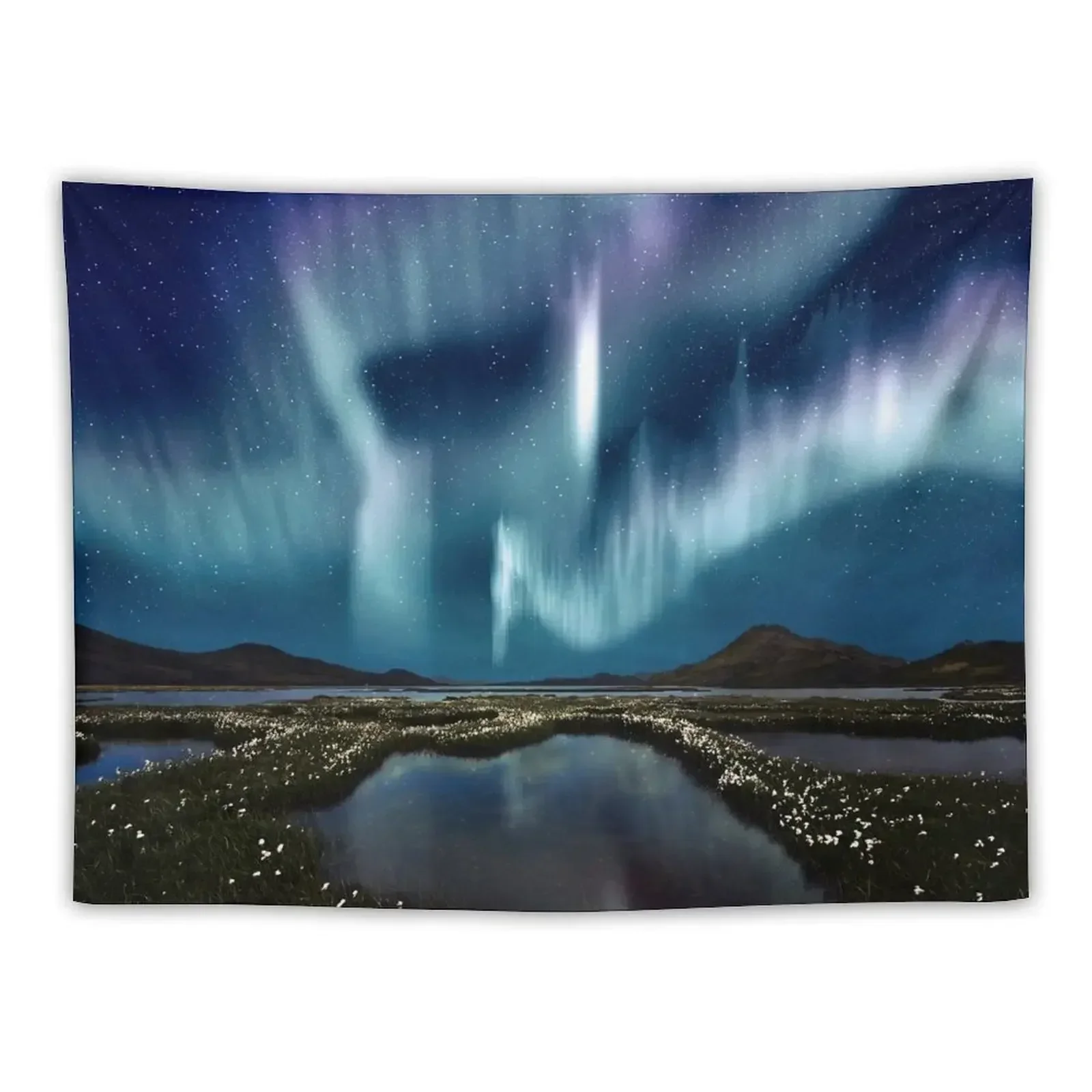 

Northern Lights Tapestry Decorative Wall Room Aesthetic Decor Cute Decor Room Aesthetic Tapestry