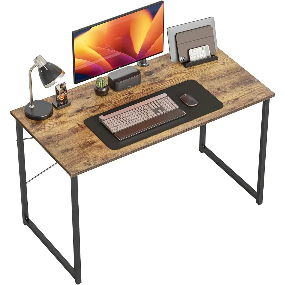 40-calowe kompaktowe, nowoczesne biurko do domowego biura, gabinetu i pisania