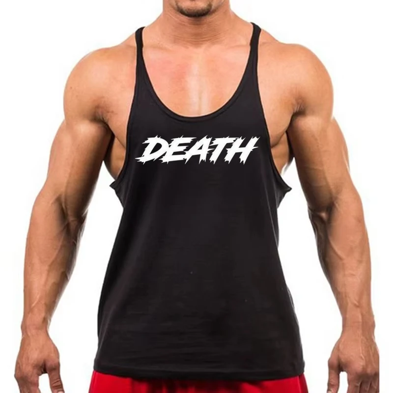 

Мужской жилет для тренировок в тренажерном зале, ремни для фитнеса, легкий материал, подходит для повседневной носки на дни фитнеса и дней для отдыха.