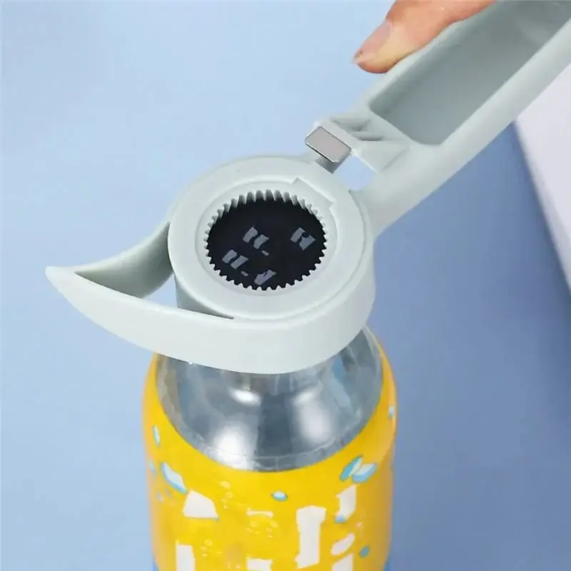 ABUN 4-in-1 Multifunctional Bottle Opener, Cute Beer Can Opener for Arthritic Hands, Kitchen Accessories White