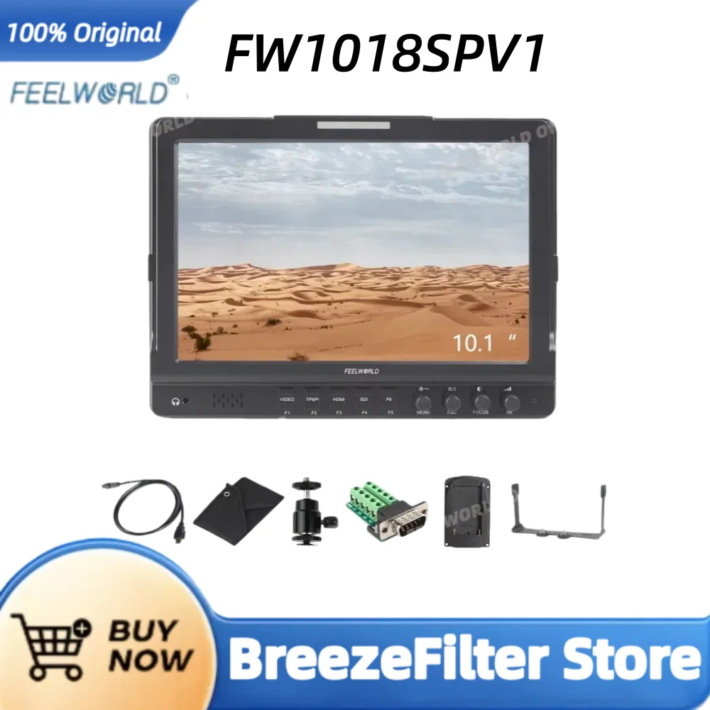 

FEELWORLD LIVEPRO L1 V1 HD Switcher USB3.0 Streaming PIP Function Audio I/O LAN Port Tripod Mountable