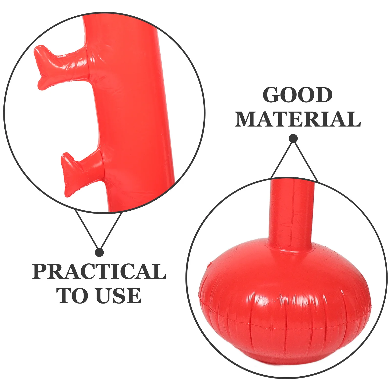 Gioco interattivo con palo di salto gonfiabile Festa all'aperto Divertimento Coordinazione fisica Barra di salto lungo Abilità motorie all'aperto