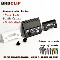 BRDCLIP DLC Replaceable Cutter Head for R77F Madeshow M10 M5 Professional Hair Clipper Ceramics Blade Hair Cutting Machine