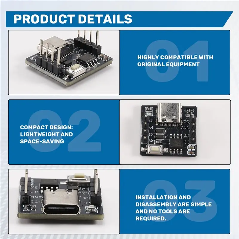 【Shop Now】10Pcs STC8G1K08A Core Board Development Board STC8G1K08A Core Board 51 8-Pin MCU Development Board For DIY Embedded