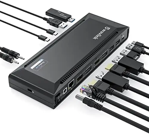 

Upgrade your setup with WAVLINK DisplayLink docking station for smooth 4K display!