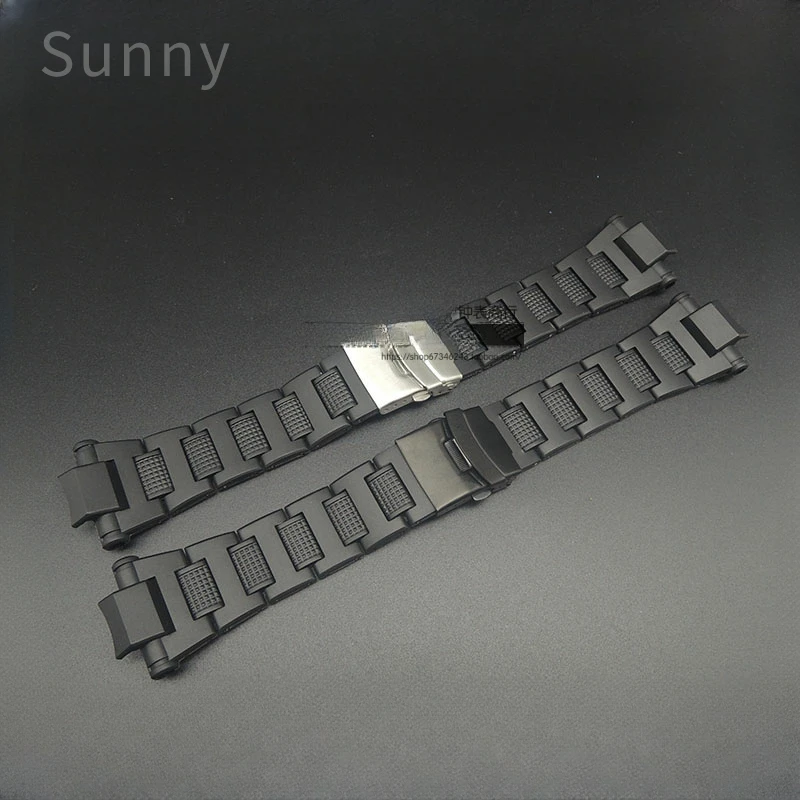 For Casio Ga1100 5441 Waterproof Convex Interface Watch Strap GW-A1000 1100 5240 5311 Plastic Steel Replace Accessories