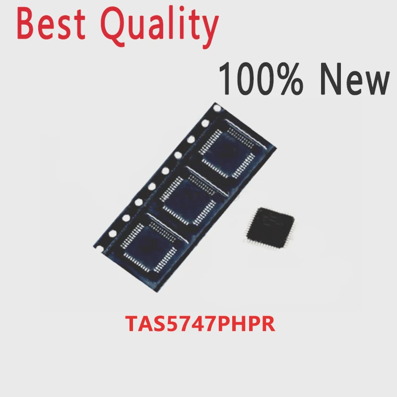 (5-10pcs) 100% New TAS5747 TAS5747PHPR QFP-48 Chipset High Quality