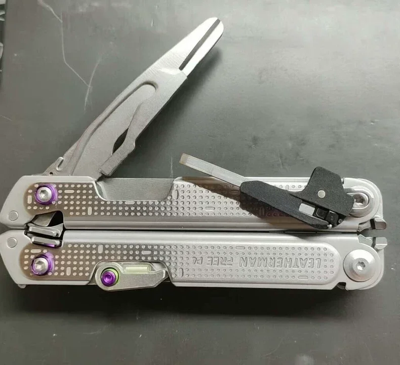 Reverse Locking Mod Accessories for Leatherman P4/P2/ARC, Magnetic Side Storage Attachment with Pen/Flint/Tweezer Version,