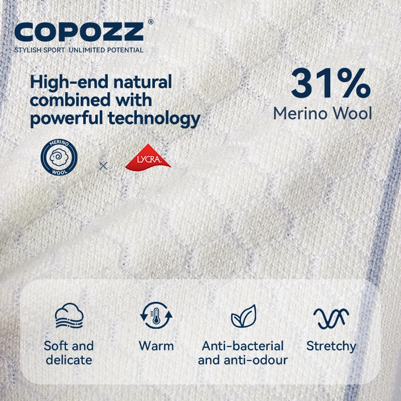 Product Name: COPOZZ Merino Ski Socks 6