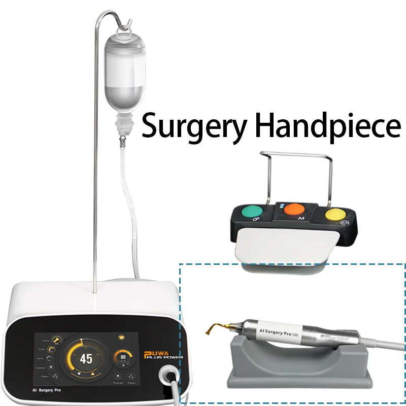 

Ultrasonic Dental Piezo Bone Surgery Handpiece Original Bone Surgery Contra-angle Handpiece with Water pipe