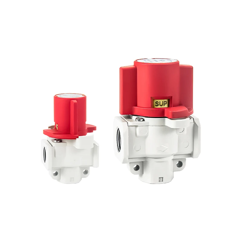 AFR Brand Lock Hole Switch Valve Residual Pressure Relief Valve VHS20-01 02A/VHS30-02 03A/VHS40-03 04A